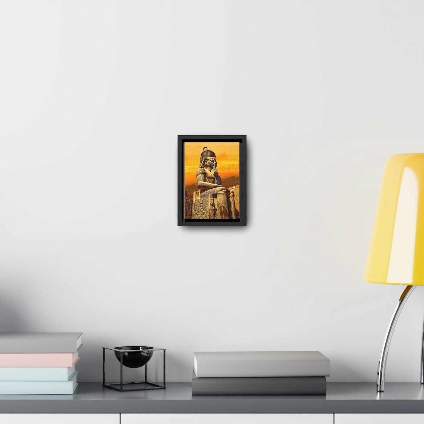 Gallery Canvas Wraps, King Ramses 2 Statue Vertical Frame