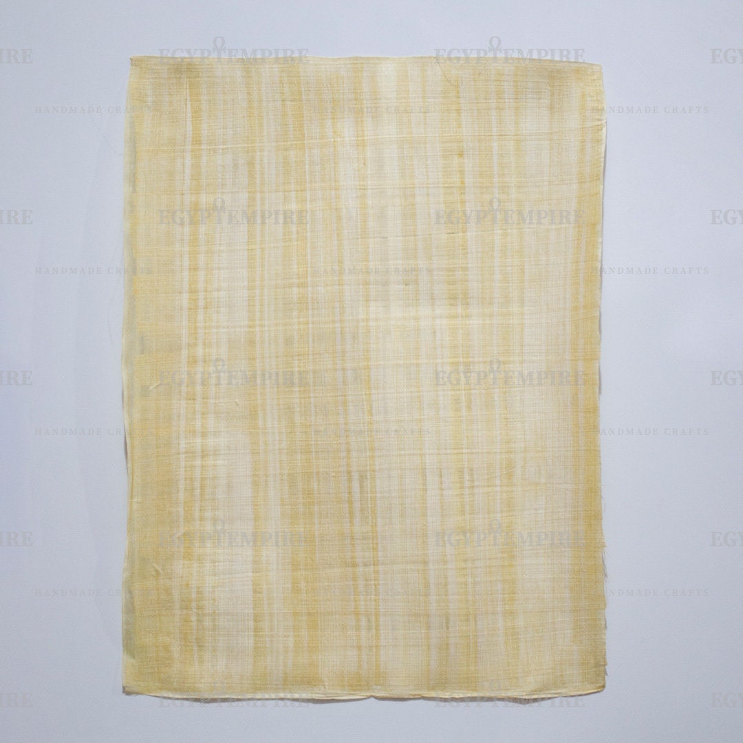 Vintage Papyrus paper : A set of 10 authentic blank papyrus sheets 14"x8" inch, Perfect for your drawing projects, scrapbook, school art
