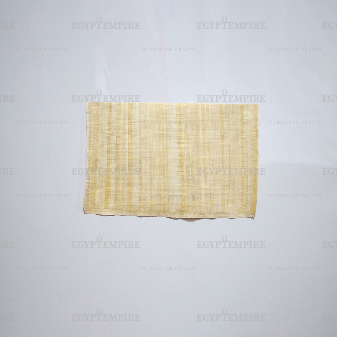 Vintage Papyrus paper : A set of 10 authentic blank papyrus sheets 14"x8" inch, Perfect for your drawing projects, scrapbook, school art