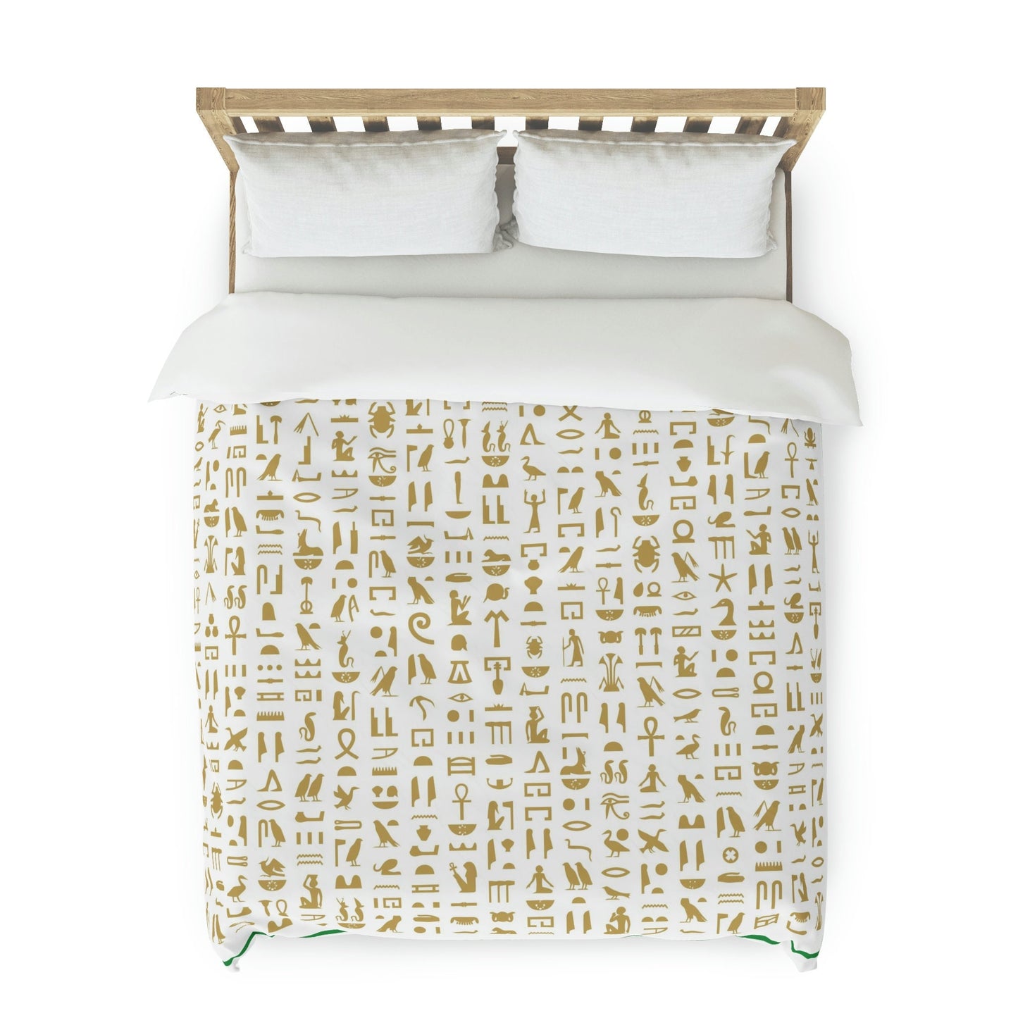 Ancient Egyptian hieroglyphics Duvet Cover.