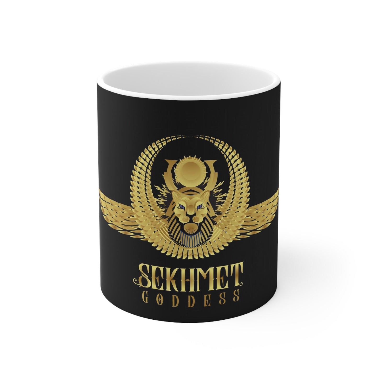 Goddes Sekhmet Ceramic Mug 11oz