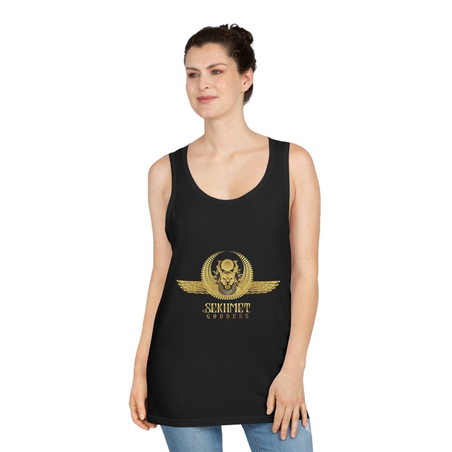 Sekhmet Egyptian Goddes Unisex Softstyle Tank Top